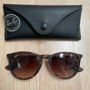Ray Ban Erika Tortoise Sunglasses